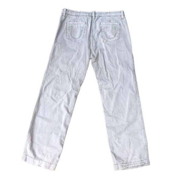 Vintage True Religion Jeans Khaki Pants Size 33 - Picture 3 of 10